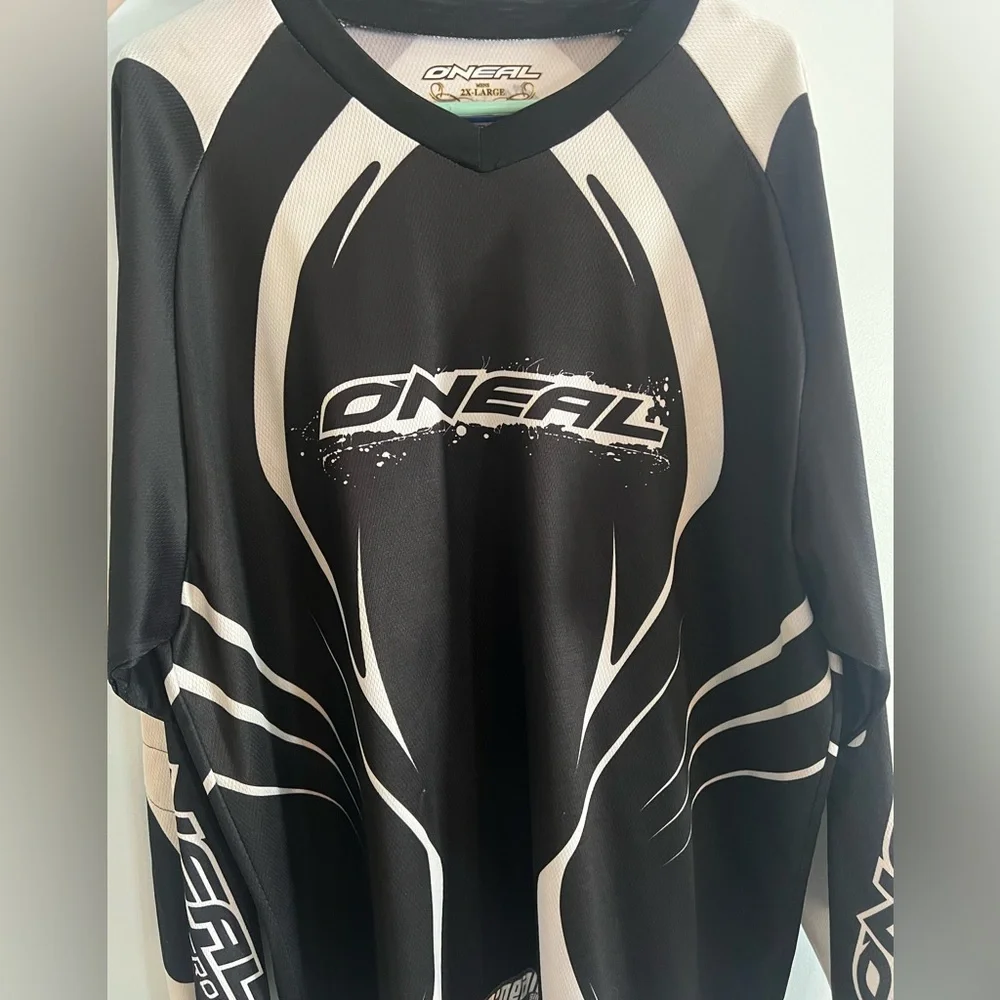 O’NEAL Motocross Men's Black and White Jersey - Picture 8 of 9